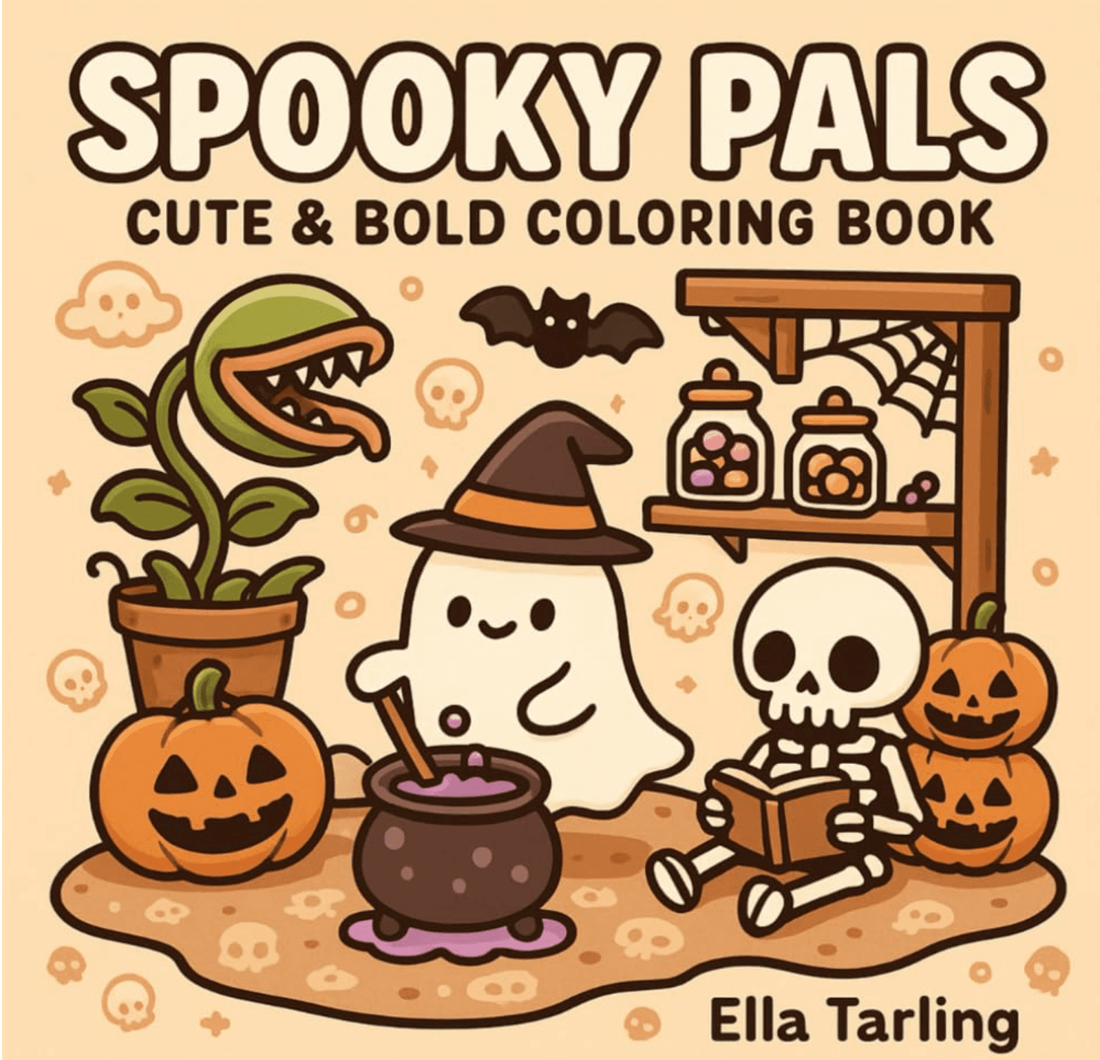 Spooky Pals Coloring Book