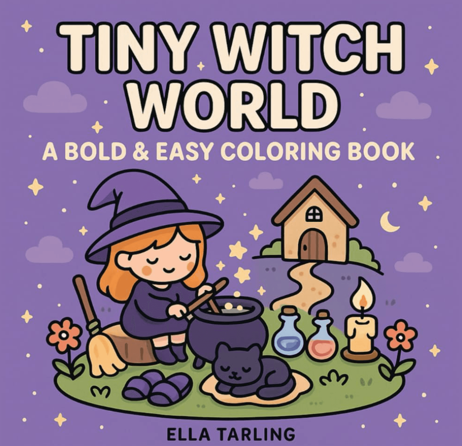 Tiny Witch World Coloring Book