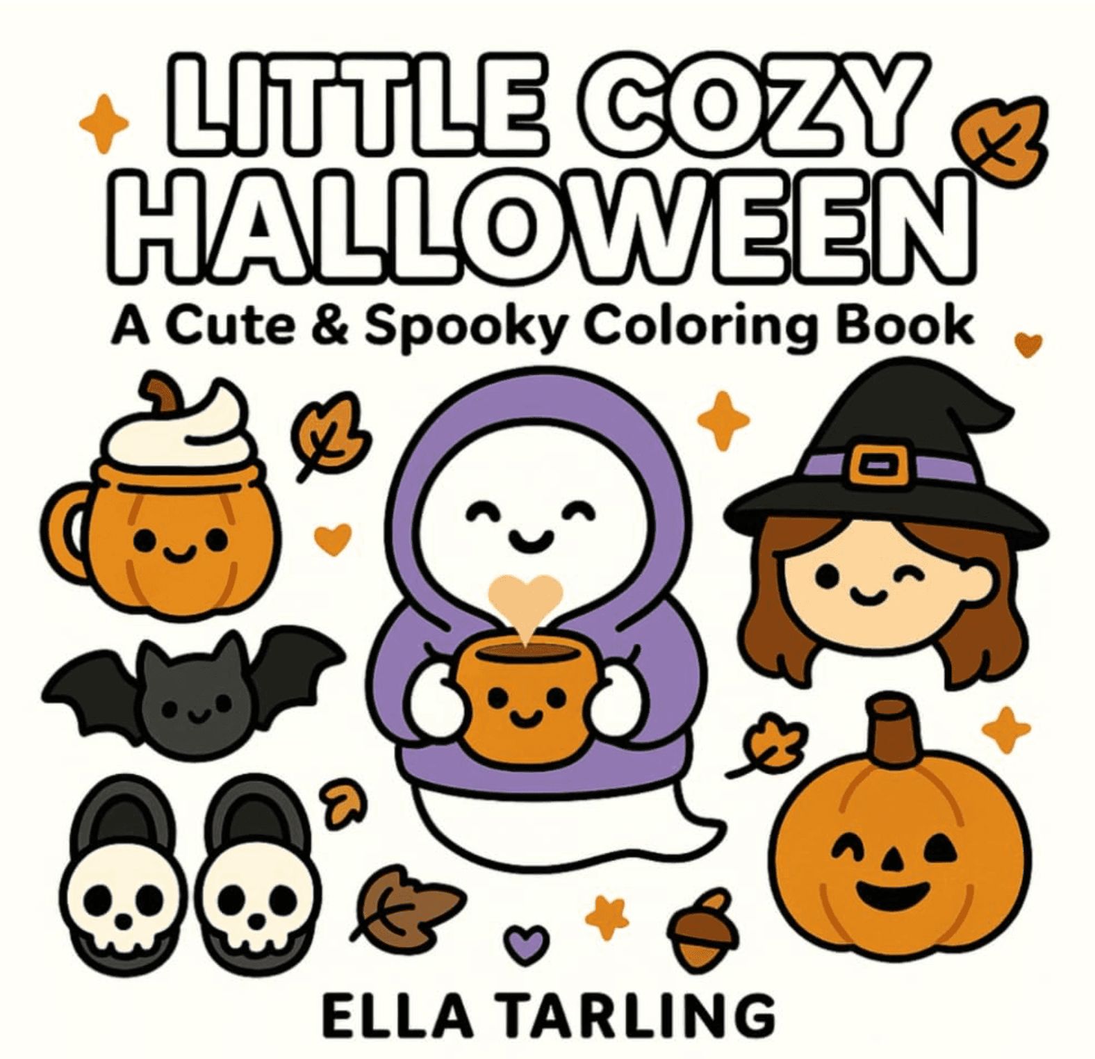 Little Cozy Halloween Coloring Book