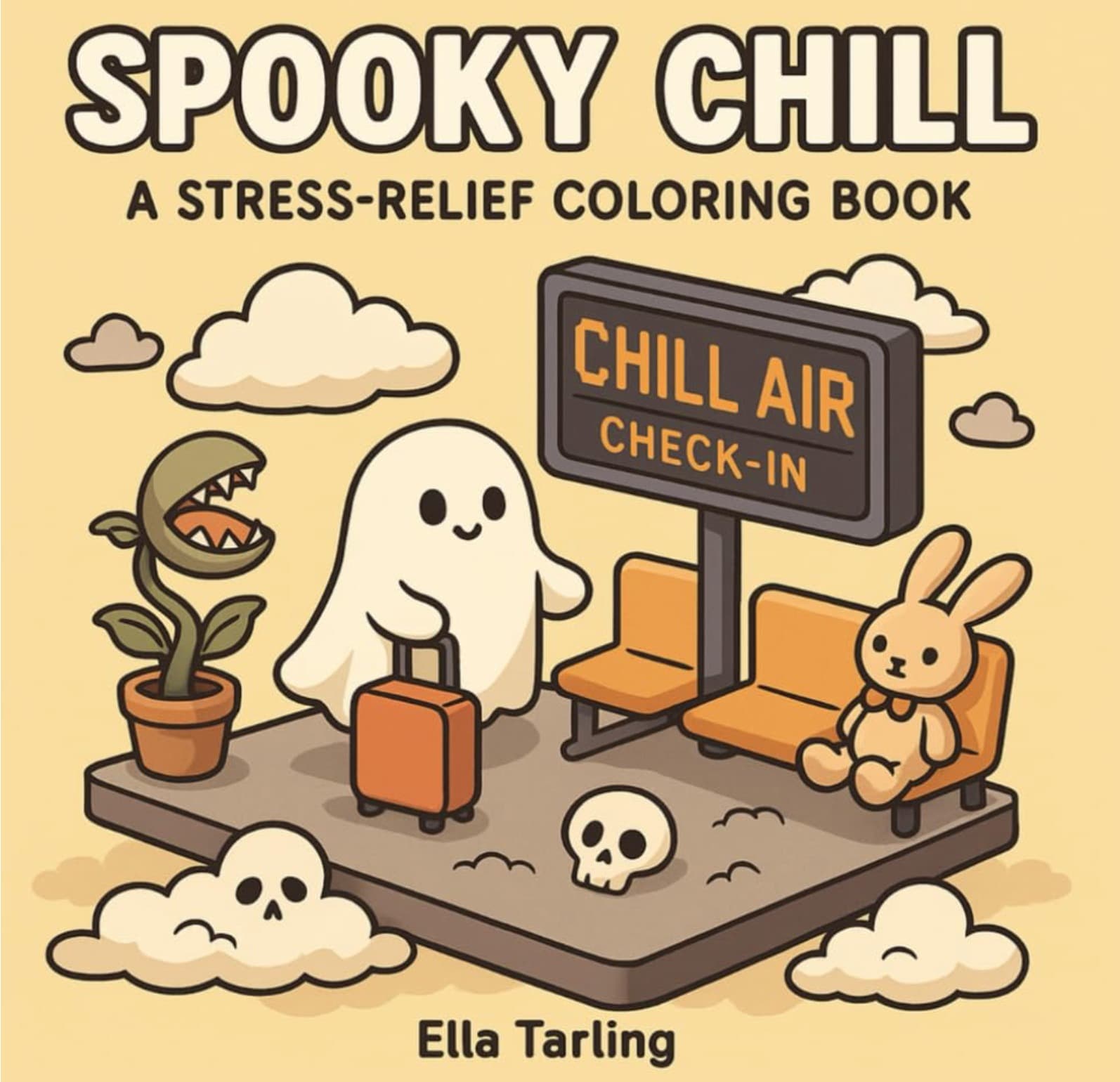 Spooky Chill Coloring Book
