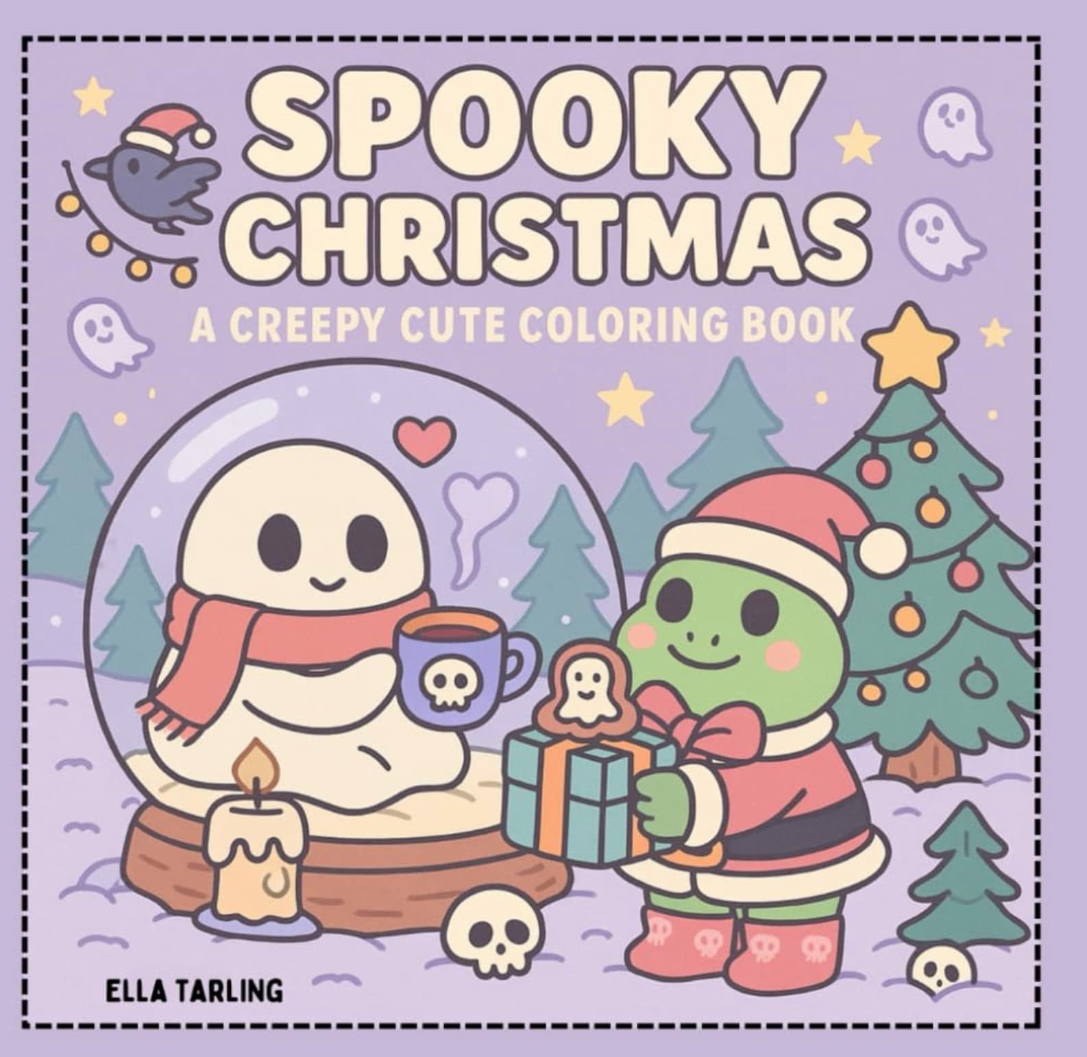Spooky Christmas Coloring Book